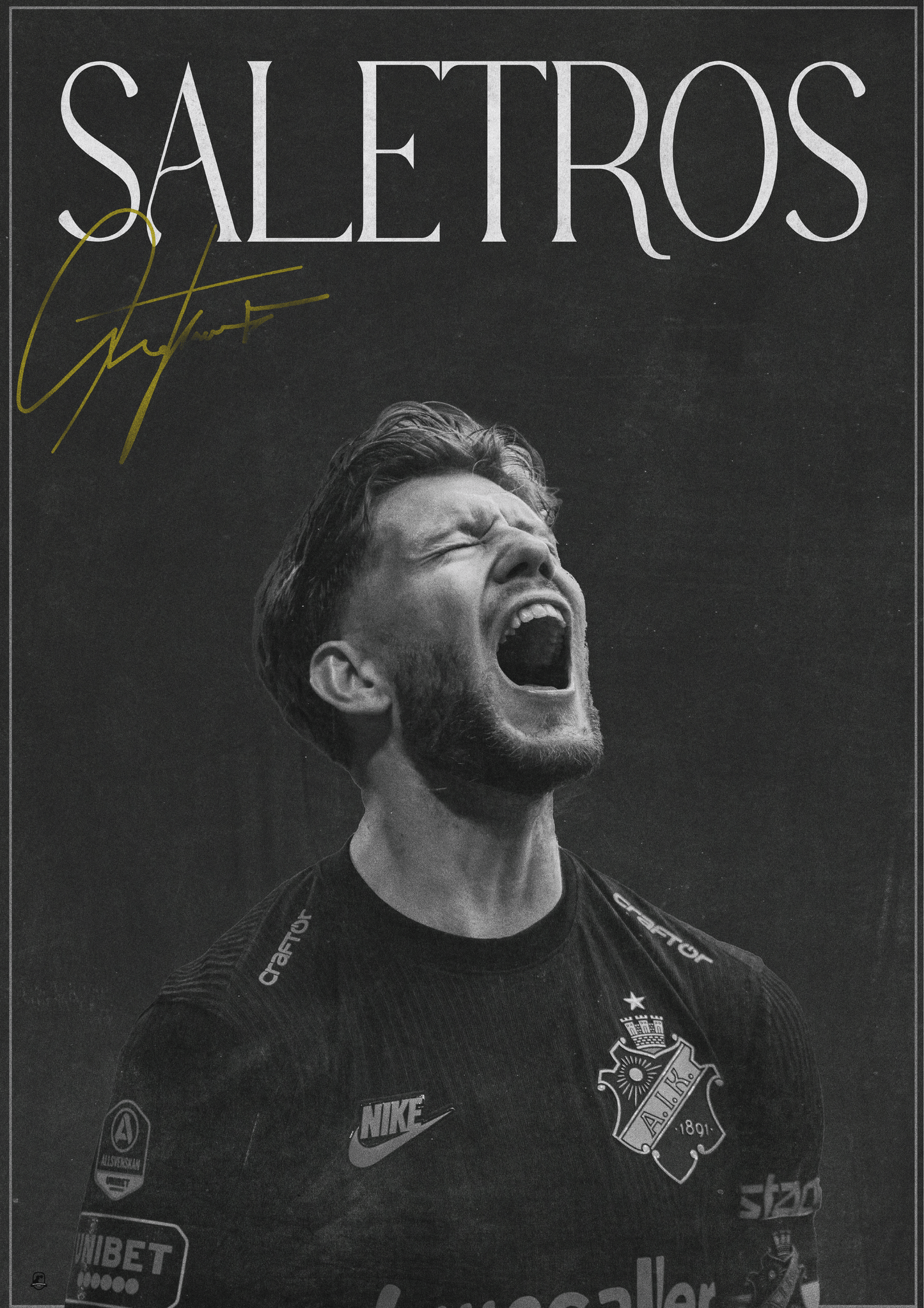 Anton Saletros Poster - "Stil"