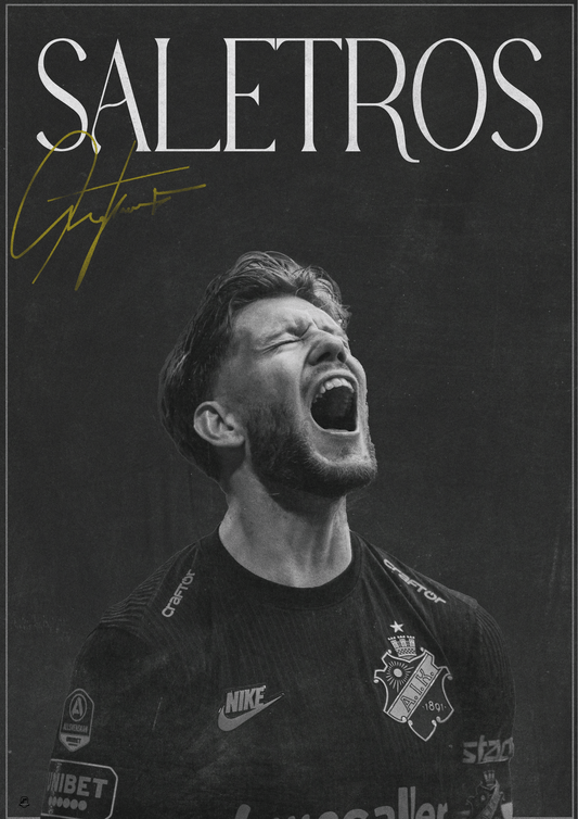 Anton Saletros Poster - "Stil"